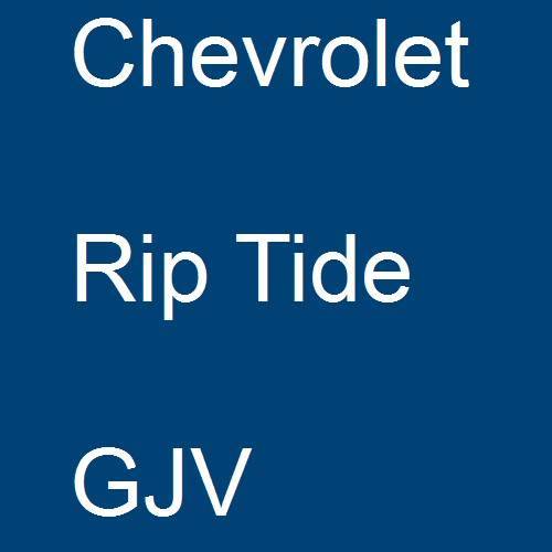 Chevrolet, Rip Tide, GJV.